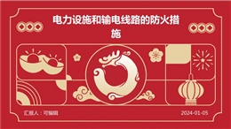 電力設施和輸電線路的防火措施